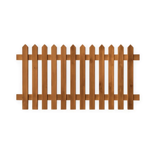0.9m x 1.83m pointed top picket fence panel