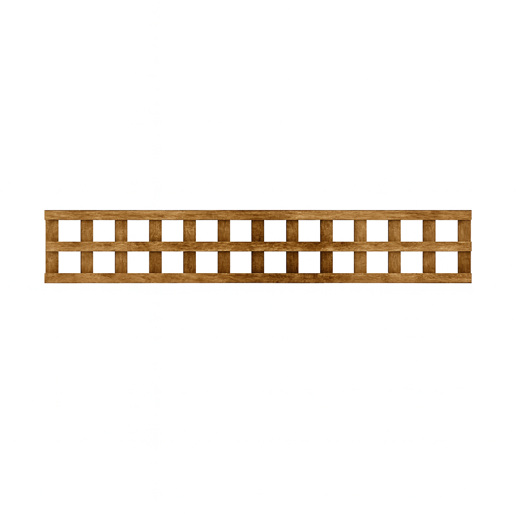 1ft x 6ft classic square trellis