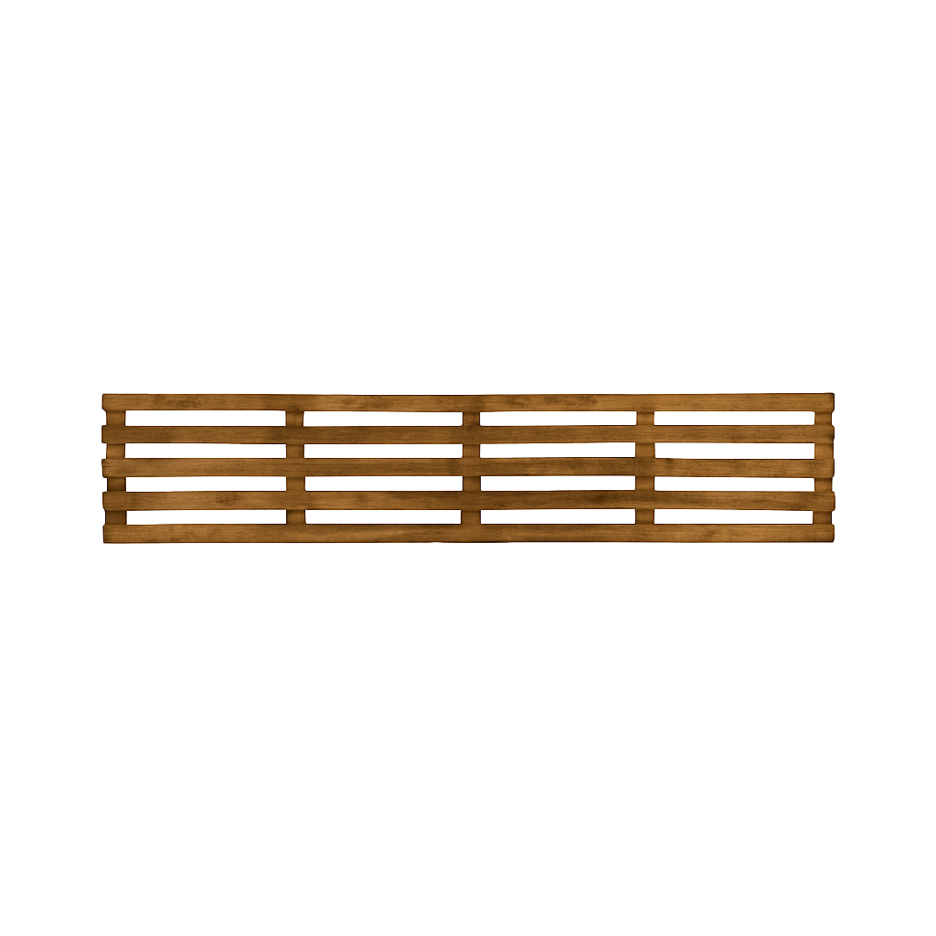1ft x 6ft slatted trellis panels