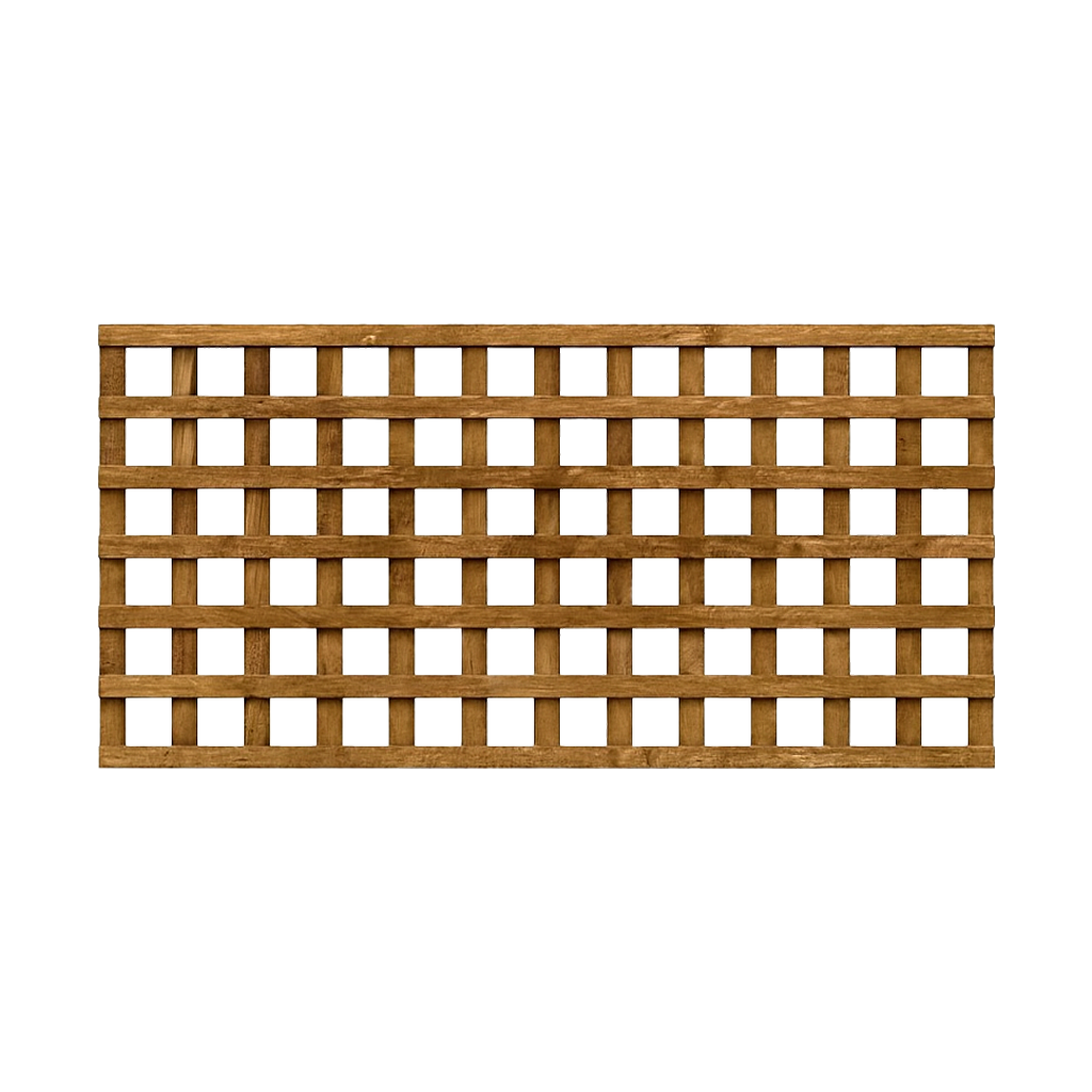 3ft x 6ft classic square garden trellis