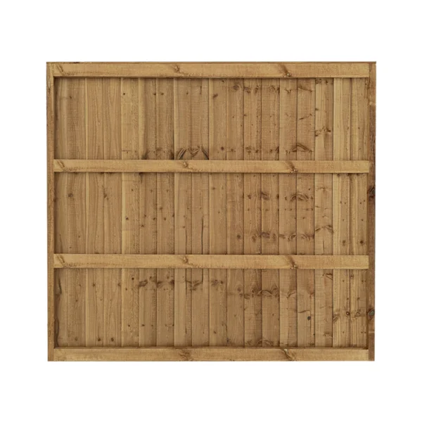 6ft wide x 5ft6in high framed close board panel