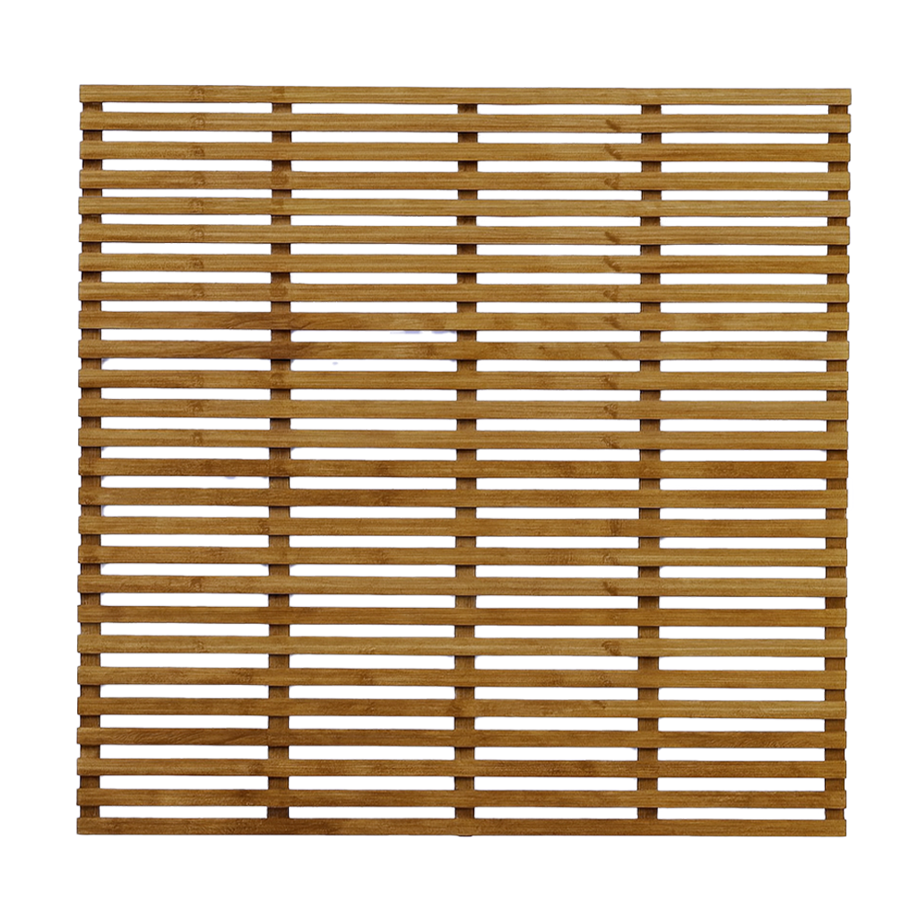 1.8M X 1.83m slatted horizontal trellis panels