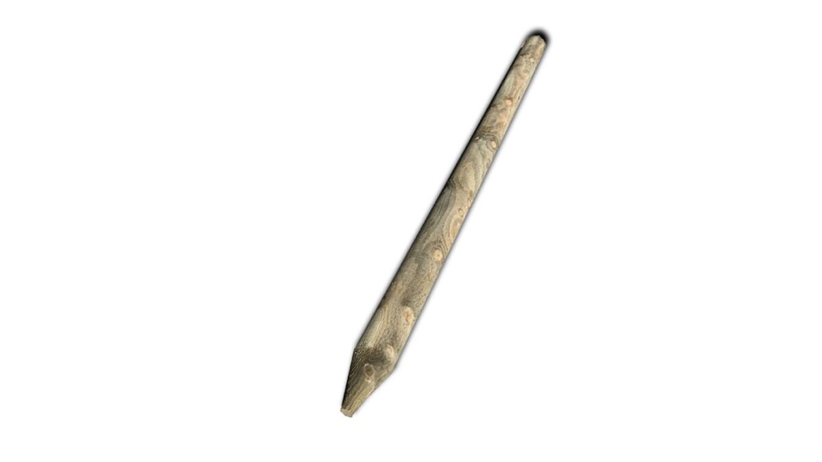 Machine Round Pointed Fence Posts