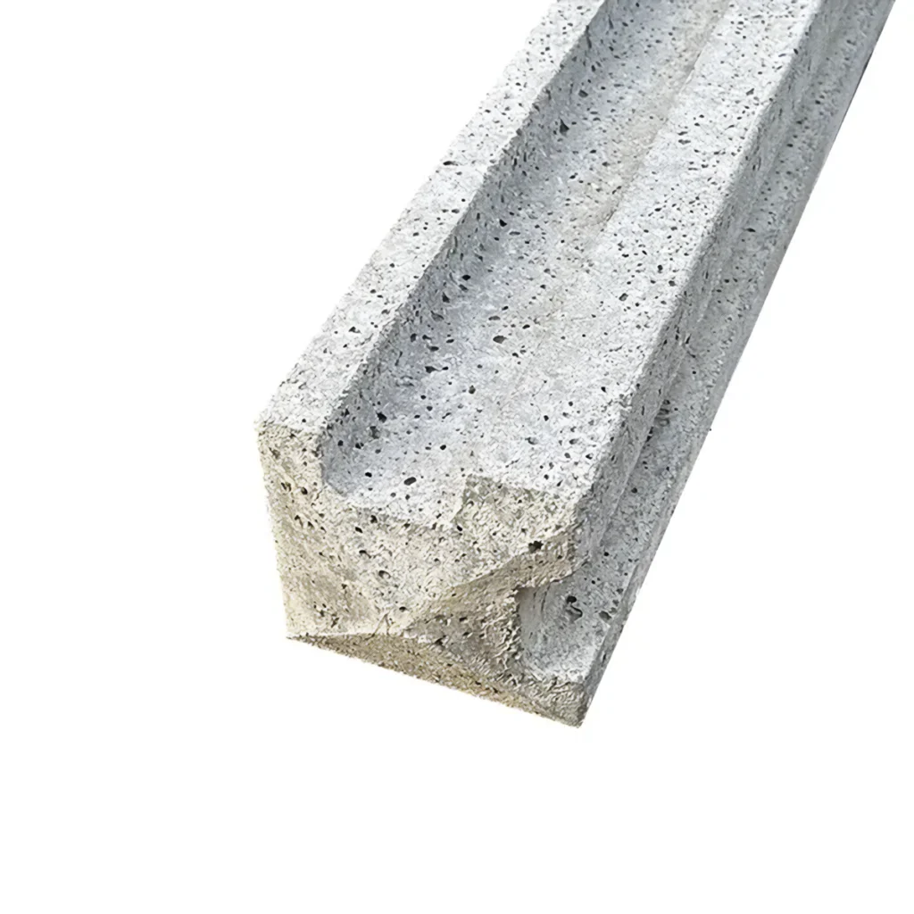 slotted concrete corner post 6ft lightweight