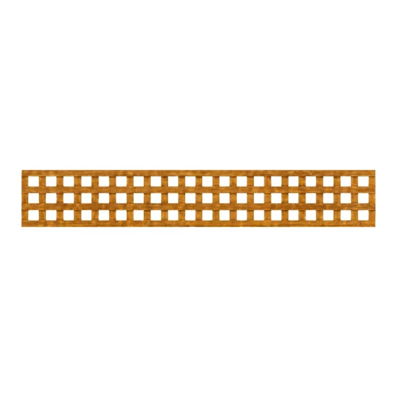 1ft x 6ft privacy trellis