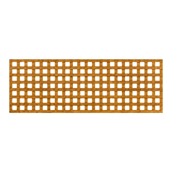 2ft x 6ft privacy trellis panels