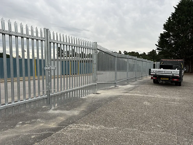 Commercial 1 palisade fencing