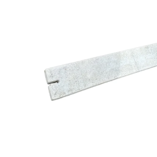 recessed concrete fencing gravel board