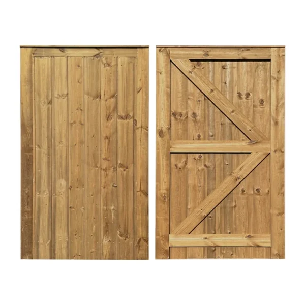 1.52m high tongue and groove gate