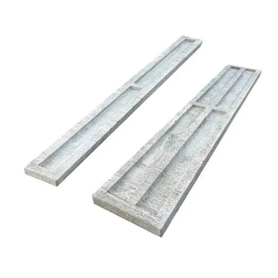 Concrete Gravel Boards for Slotted Posts