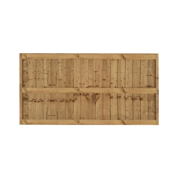 3ft x 6ft framed close board panel