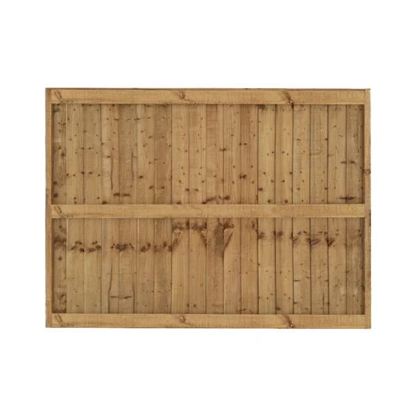 4ft 6in x 6ft close board panel framed