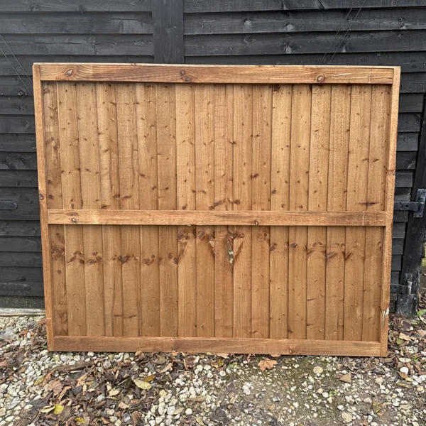 4ft x 6ft Framed Close Board Panel - Image 2