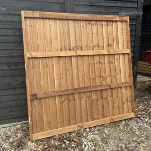 6ft x 6ft fully framed close board panel