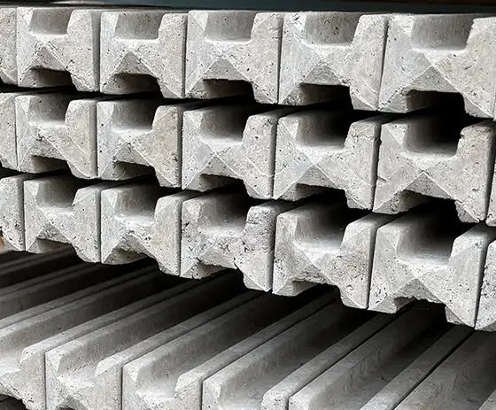 Concrete Fence Posts and Gravelboards - Slotted