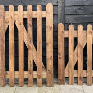 round-top-picket gates