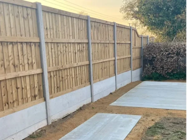 6ft x 6ft Closeboard Fence Panel (1829 x 1829mm) Pressure Treated Brown - Image 2